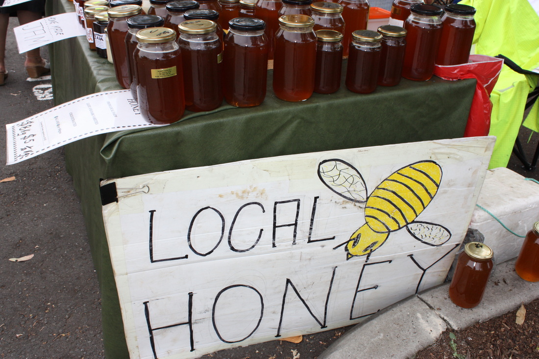 Local Honey at Caringbah Markets